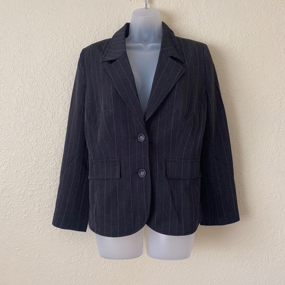Coupe Collection Pinstripe Blazer - Picture 1 of 9
